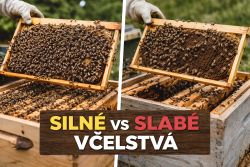 Ako rozpoznať silné vs. slabé včelstvo
