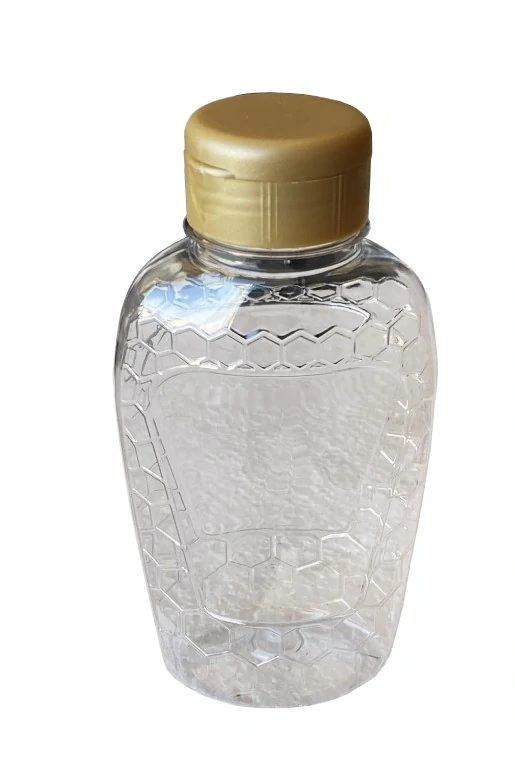 Plastový obal na med 350 g s vrchnákom