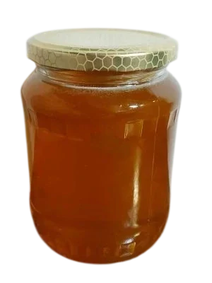 Kvetový med 1 kg – slovenský med od včelára – sklenená fľaša medu