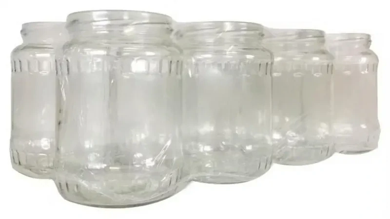 Sklenené poháre na med 720 ml TO 82 – 8 ks
