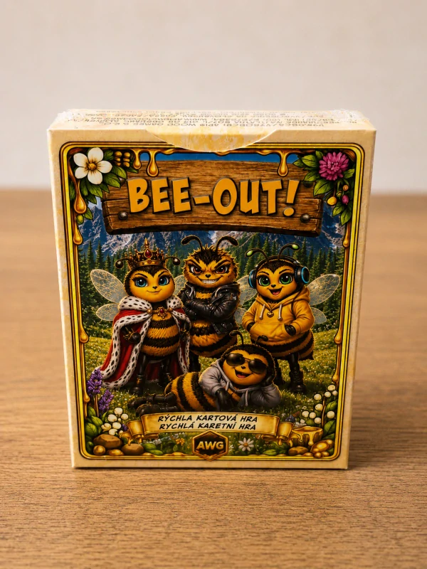 BEE-OUT! – Včelárska kartová hra pre celú rodinu