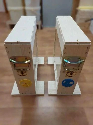 Edukačný kufrík na rámik pre včely, Ukážkový úľ