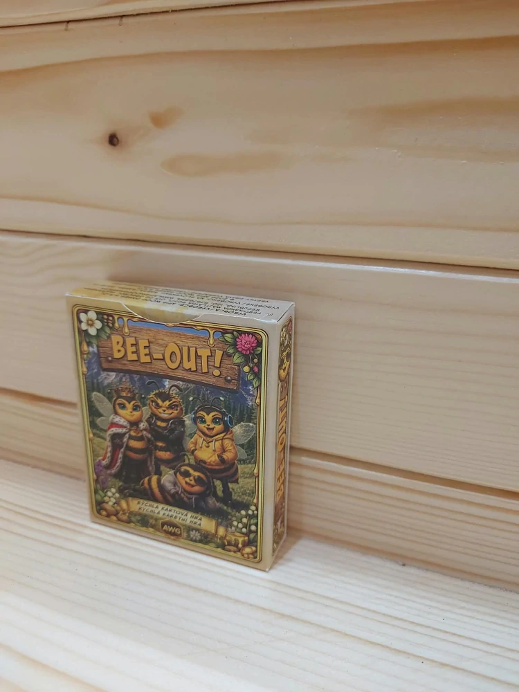 BEE-OUT! – včelárska kartová hra pre deti a dospelých