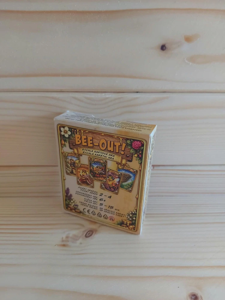 BEE-OUT! – včelárska kartová hra pre deti a dospelých