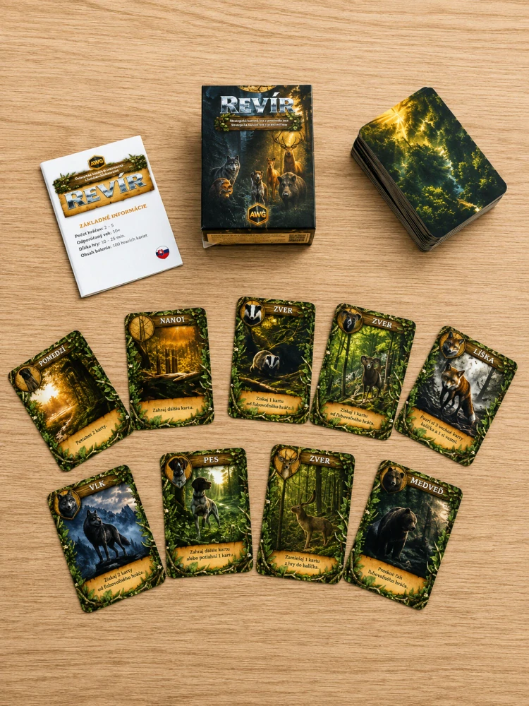 Revír – strategická kartová hra