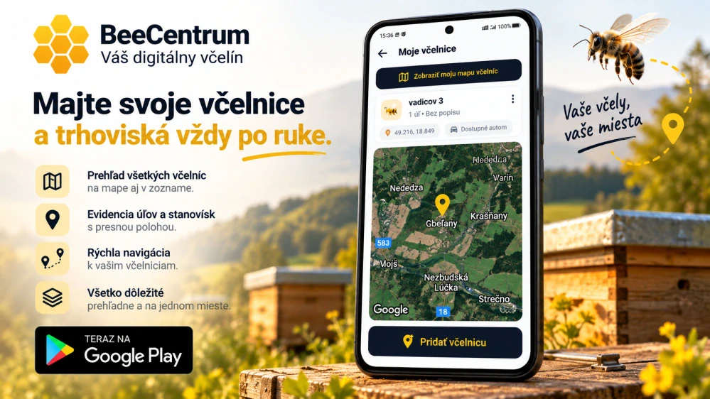 BeeCentrum – aplikácia pre včelárov