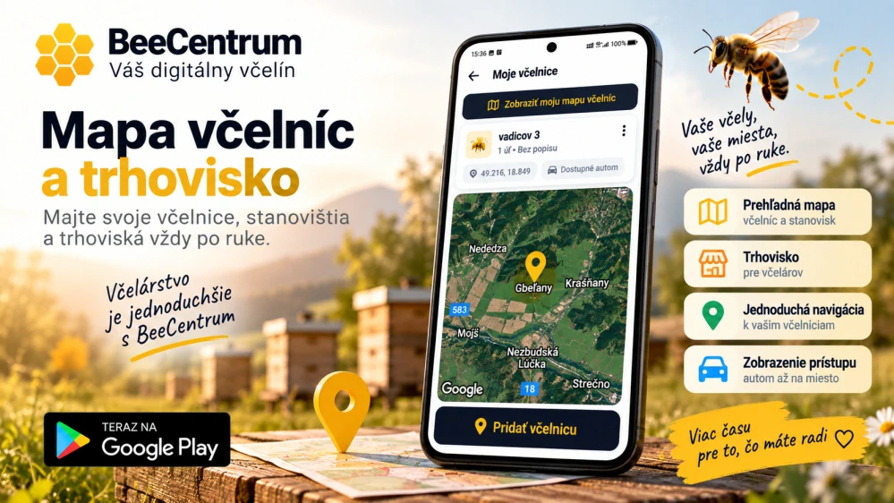 BeeCentrum – aplikácia pre včelárov