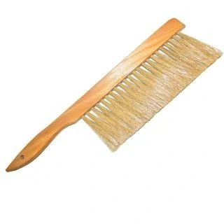 Metlička bee brush s rukoväťou-prírodný vlas