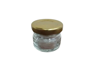 Sklenený pohárik 30 ml s viečkom TO 43
