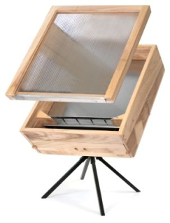 Slnečná voskotopka drevená