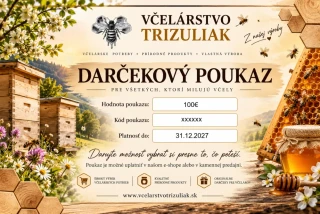 Darčekový poukaz pre včelára – 100 €