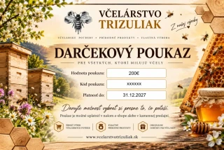Darčekový poukaz pre včelára – 200 €