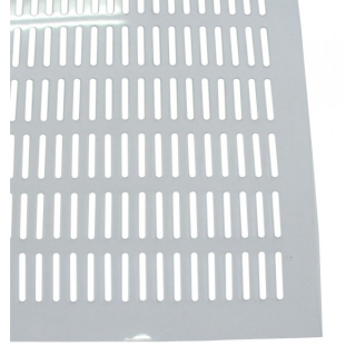 Materská mriežka plast - číra 420x420