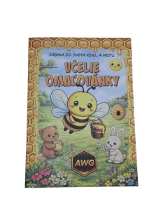 Včelie omaľovánky – zábava zo sveta včiel a medu