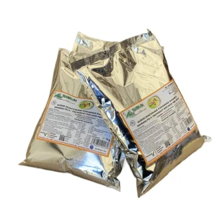 Dve balenia proteínového doplnku FeedBeer pre včely s hmotnosťou 1 kg každé
